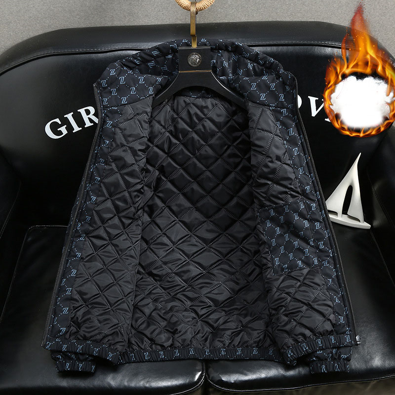 Free Shipping Designer Winter Trend Mens Cotton Coat with Additional Cotton Padding and Hood Comfortable and Warm Cotton Coat