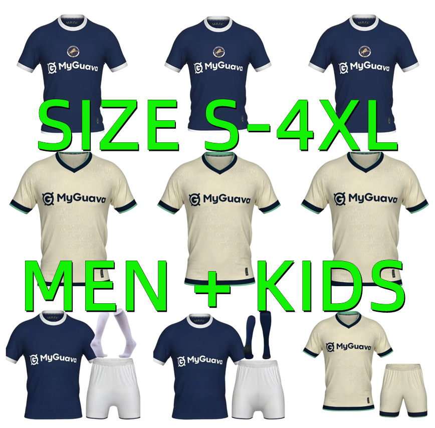 25 26 Millwall Soccer Jerseys The Lions London 2025 2026 Lee Gregory Ryan Tunnicliffe Tom Elliott Aiden O'Brien George Saville Home Away Football Shirts Men kids kit
