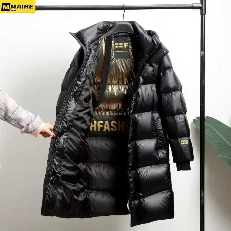 -30 Cold-proof Down Jackets Couple Clothing High-end 95% Goose Puffer Jacket for Women and Men Winter Warm Hooded Coats W250722