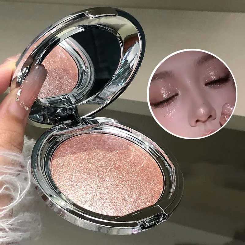 Shimmer Champagne Highlighter Mashed Potato Diamond Shiny High Gloss Paste Shimmering Fine Flash Brightening Contour Highlights W250722