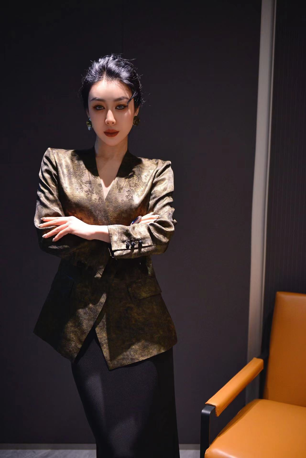 MAX Womens blazer designer Suits for work designer brand shirt tailored order luxury gift Valentines Fathers Christmas.M70