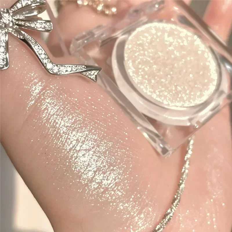 1Pc Diamond Glitter Eyeshadow Shiny Shimmer White Brown with Flash Eye Shadow Palette Long Lasting Makeup Cosmetics W250722