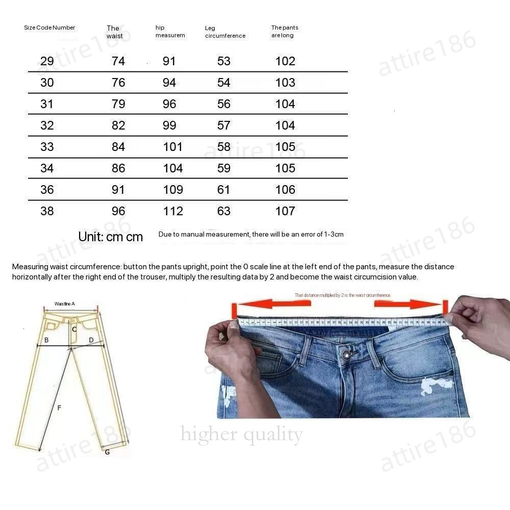 balmapeans style split motorcycle pants Designer denim clothing Fashionally fitted men's jeans Men's black high-end quality rock and hip-hop