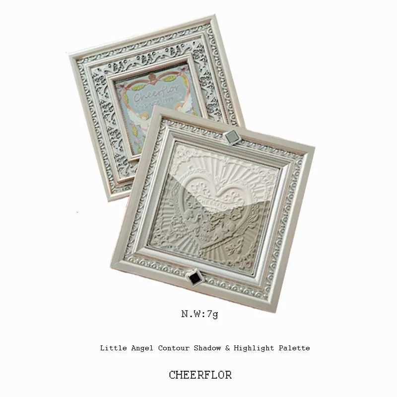 CHEERFLOR Little Angel Contour Shadow Highlight Palette Face Matte Illuminator Bronzer Makeup Concealers 7g W250722