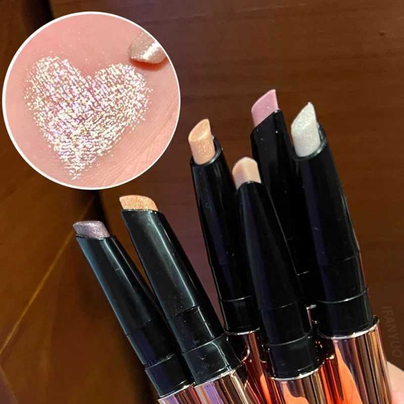 Lescent Eyeshadow Stick Shimmering Clear Sparkle Diamond Lying Silkworm Pencil Long Lasting Glitter for Eyes Korean Makeup W250722