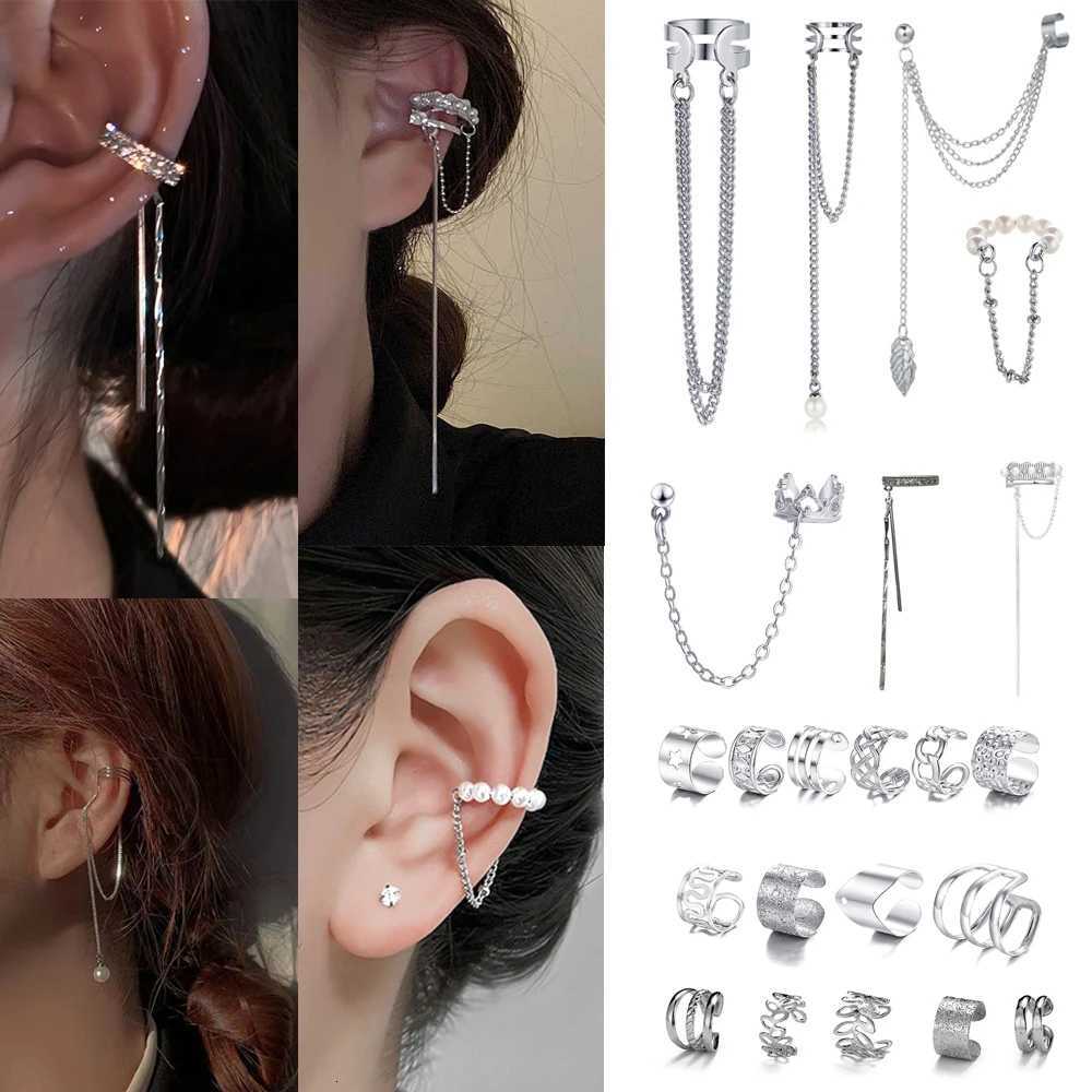 Delicate Tassel Clip Earrings Female Buckle Ear Cuff No Piercings Fake Cartilage Ear for Women 2024 Fashion Jewelry Gifts XJ250722