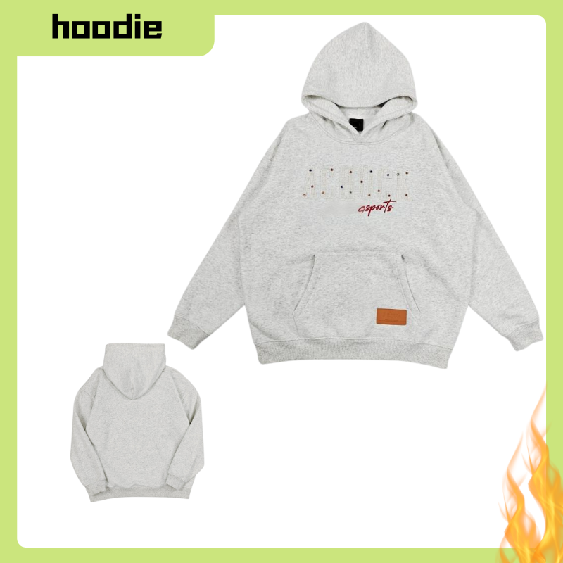 Customizable Personalized Hooded Sweatshirt with Unique Embroidery Design - Soft Fabric Casual daily wear