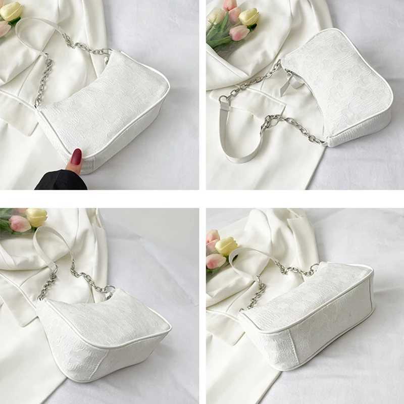 Lovely Womens Bag Flower Dark Pattern Design Fashion Shoulder Bag Womens Casual Designer Underarm Bag Handbag XJ250704