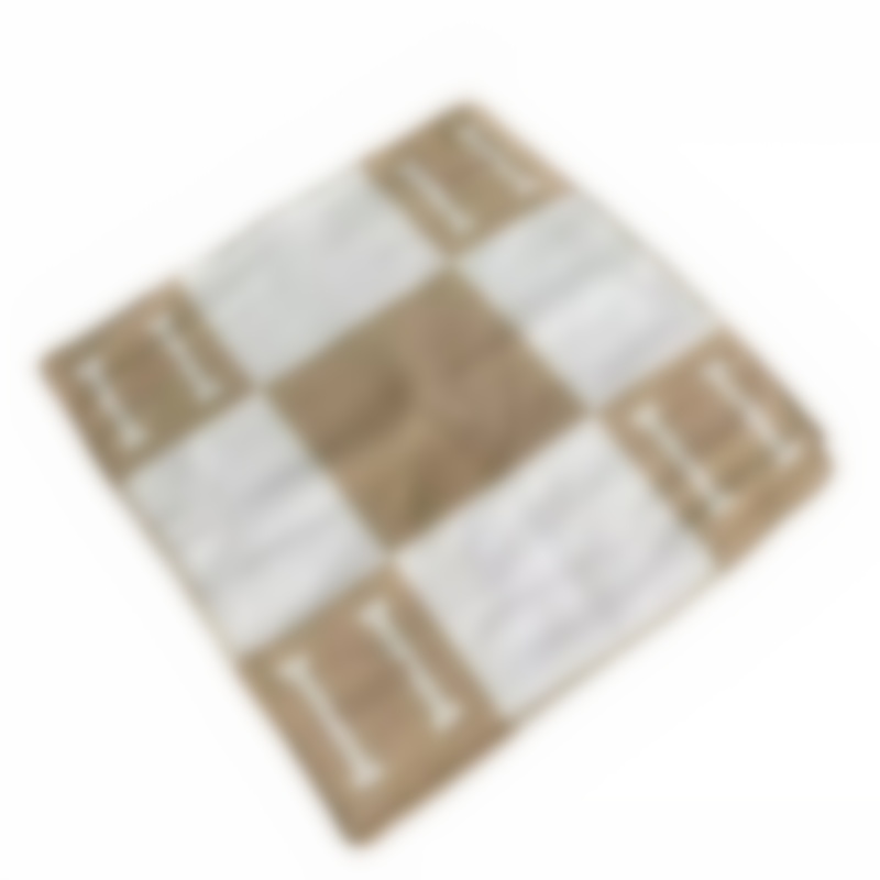 Designer pillowcase H Nordic-style pillowcase sample house lunch break sofa cushion car lumbar support backrest cushion wool knitted pillow