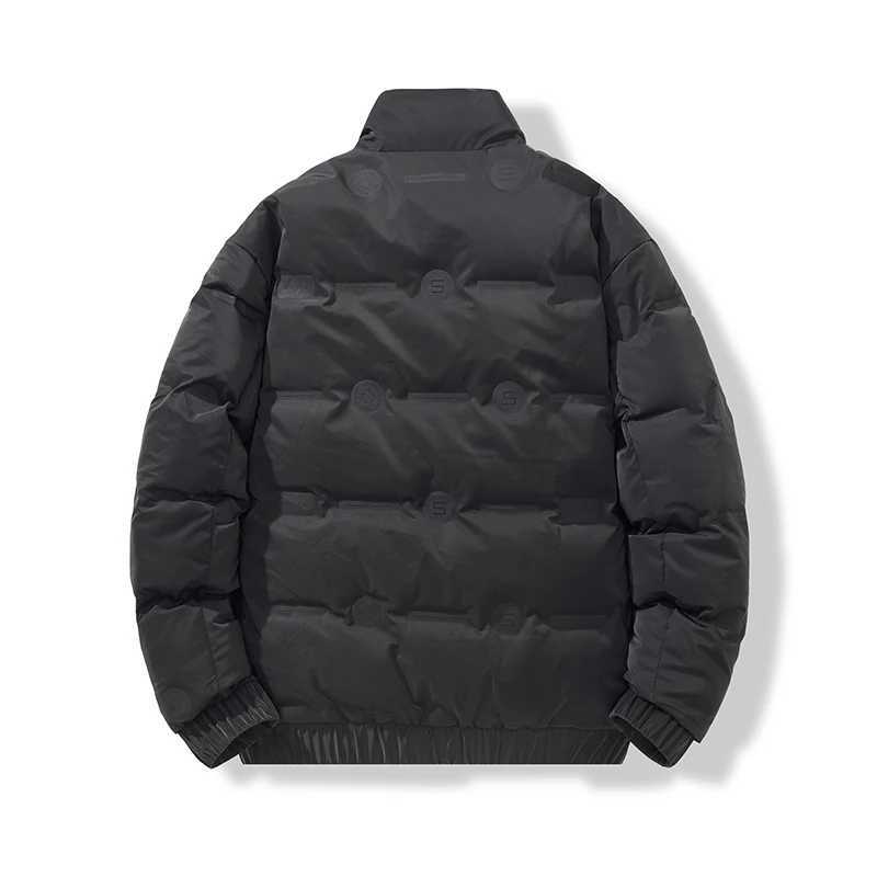 Stand Collar Solid Color Down Jacket Warm Windproof Simple Trend Classic All-purpose Fabrics Warm Comfortable Skin Wear-resistant W250722