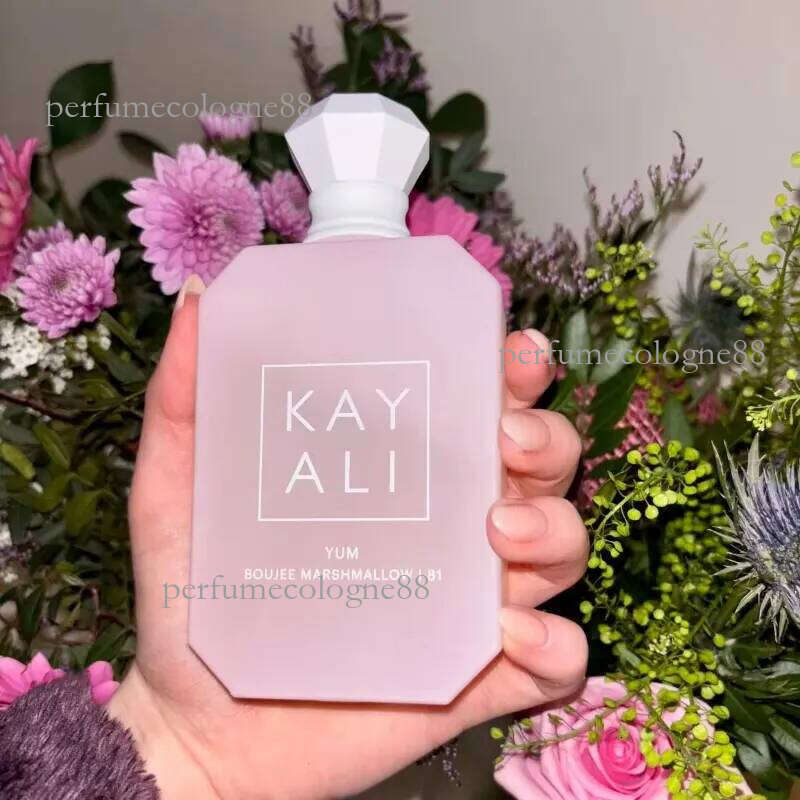 perfume Kayali Vanilla 28 Perfume Yum Boujee Marshmallow 81 Candy Rock Sugar 42 Fragrance 100ml Eau De Parfum 3.4oz Long Lasting Smell Man Women Neutral Cologne