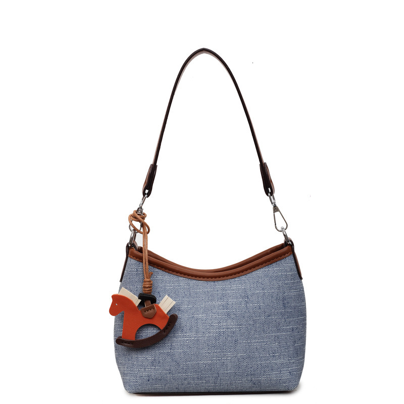 2025 Summer new women's S crossbody bag, new women's bucket bag, summer women's new fashion trend commuting women's shoulder bag, 