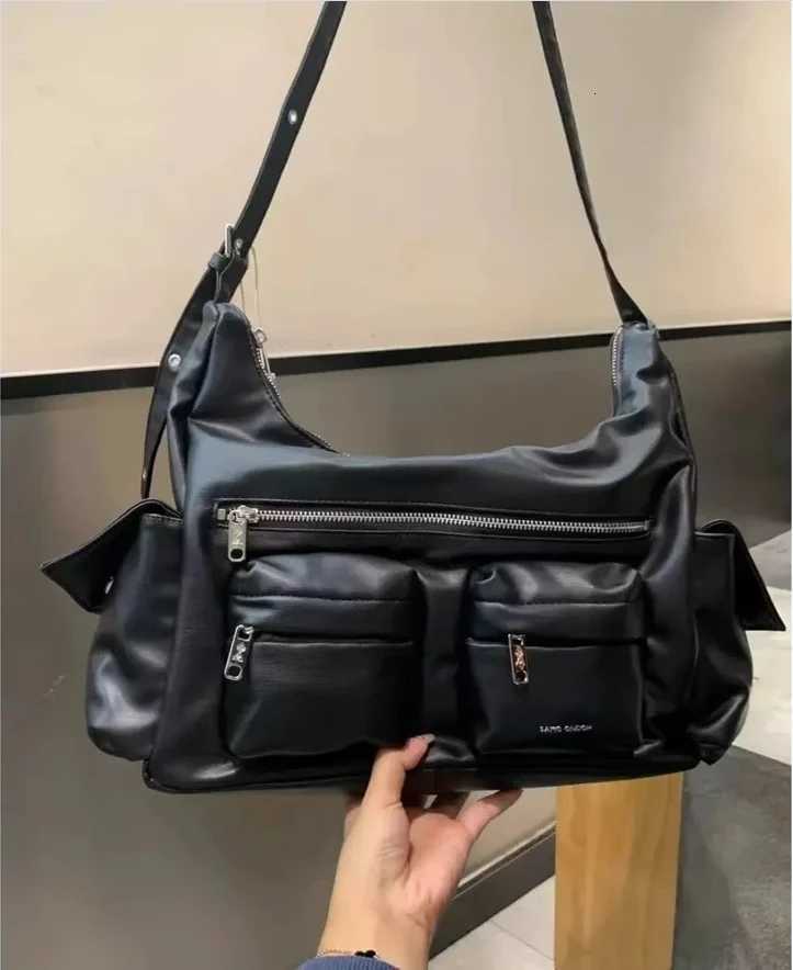SAMO DOHKorean niche M size medium brand samodoh bag motorbike bag cross-body bag SAMO DOH Sg Yuqi same bag Y250722