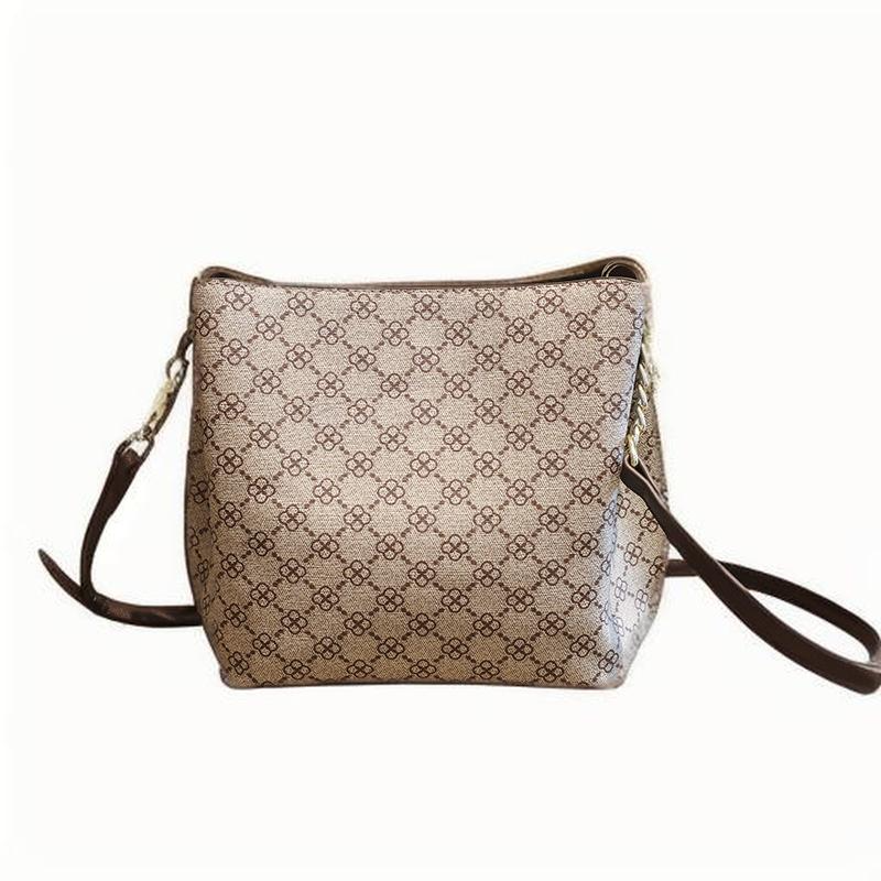 Female bag new style easy to build bucket bag temperament goddess printed small bag large capacity shoulder crossbody bag 2025s hot