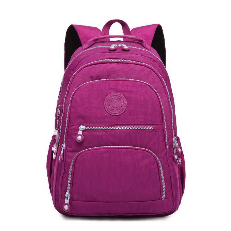 2023 Fi School Backpack Student for Teenage Girls and Boys Travel Backpack Bag Wen Nyl Waterproof Laptop Backpack Unisex Y250722