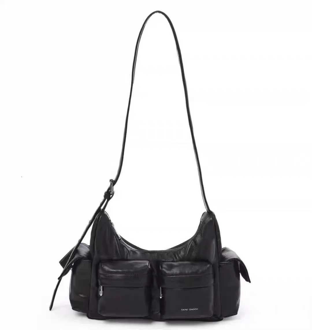 SAMO DOHKorean niche M size medium brand samodoh bag motorbike bag cross-body bag SAMO DOH Sg Yuqi same bag Y250722
