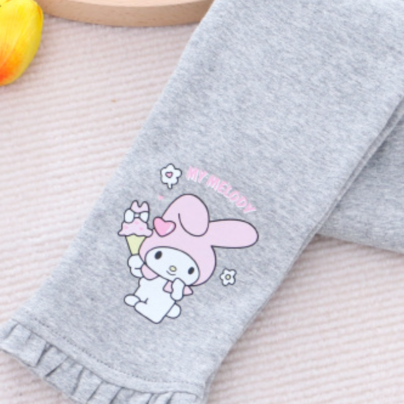 DISNEY Frozen Elsa princess kids designer clothes Children's clothes Girl leggings autumn children clothes long pants elastic pants inner and out