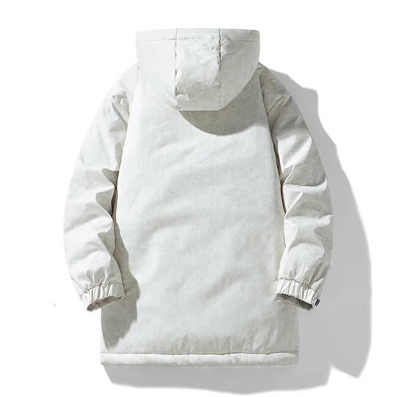 85% White Duck Down Mens Winter Long Jacket Warm Coats Hooded Windbreaker Waterproof Outdoor Casual Puffer Jackets Large Size 8xl W250722