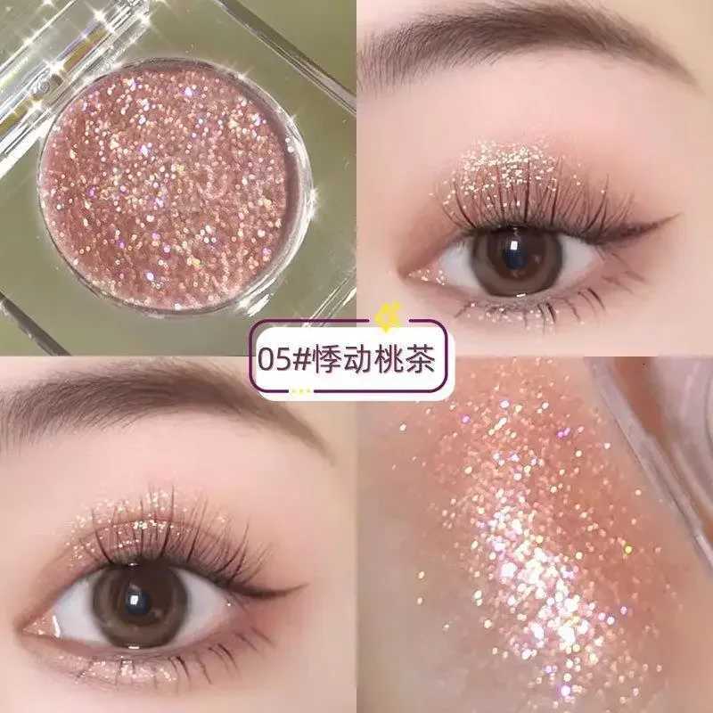 Hot Monochrome Eyeshadows Cowherd Weaver Girl Shimmer Fine Glitter Sequins Cement Matte Eyeshadow Palette Wholesale W250722
