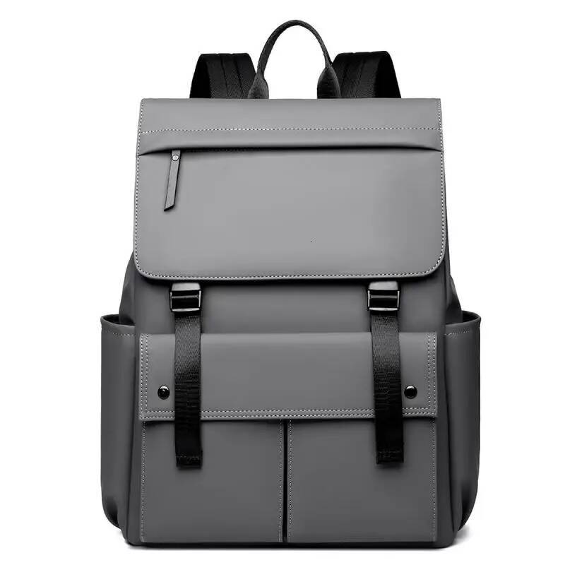 New Multi-functional Men's Large Capacity Student Schoolbag Simple All-match Travel Waterproof Backpack Laptop Bag high-quality