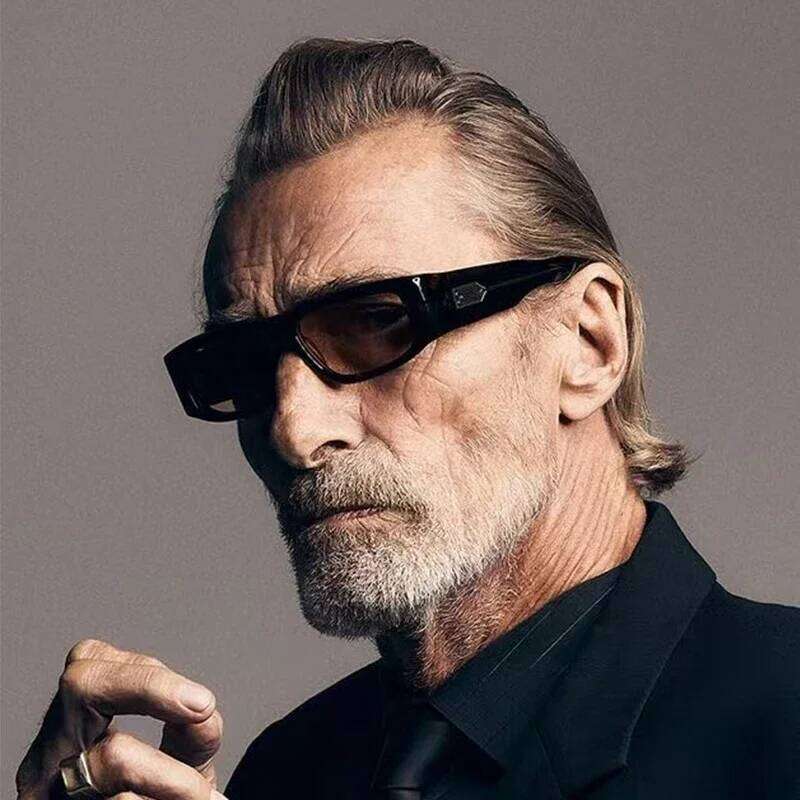Quality Thick Acetate Rectangle Sunglasses Men Women Eyeglasses Frame Japanese Handmade Style Designer Driving Travel Glasses