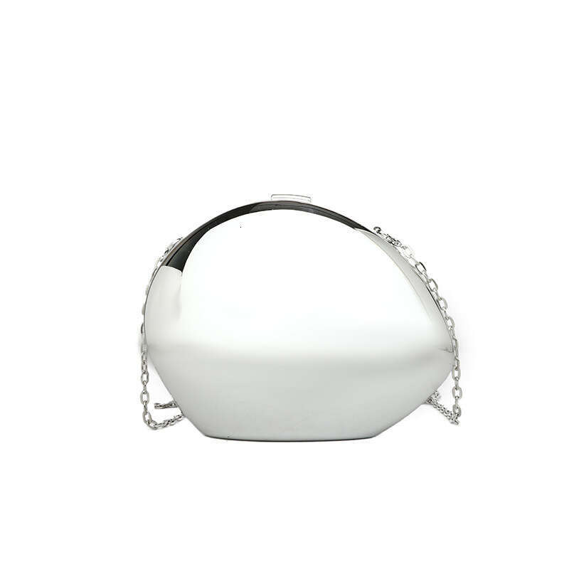womens new oval acrylic shell goose egg box evening crossbody bag for women
