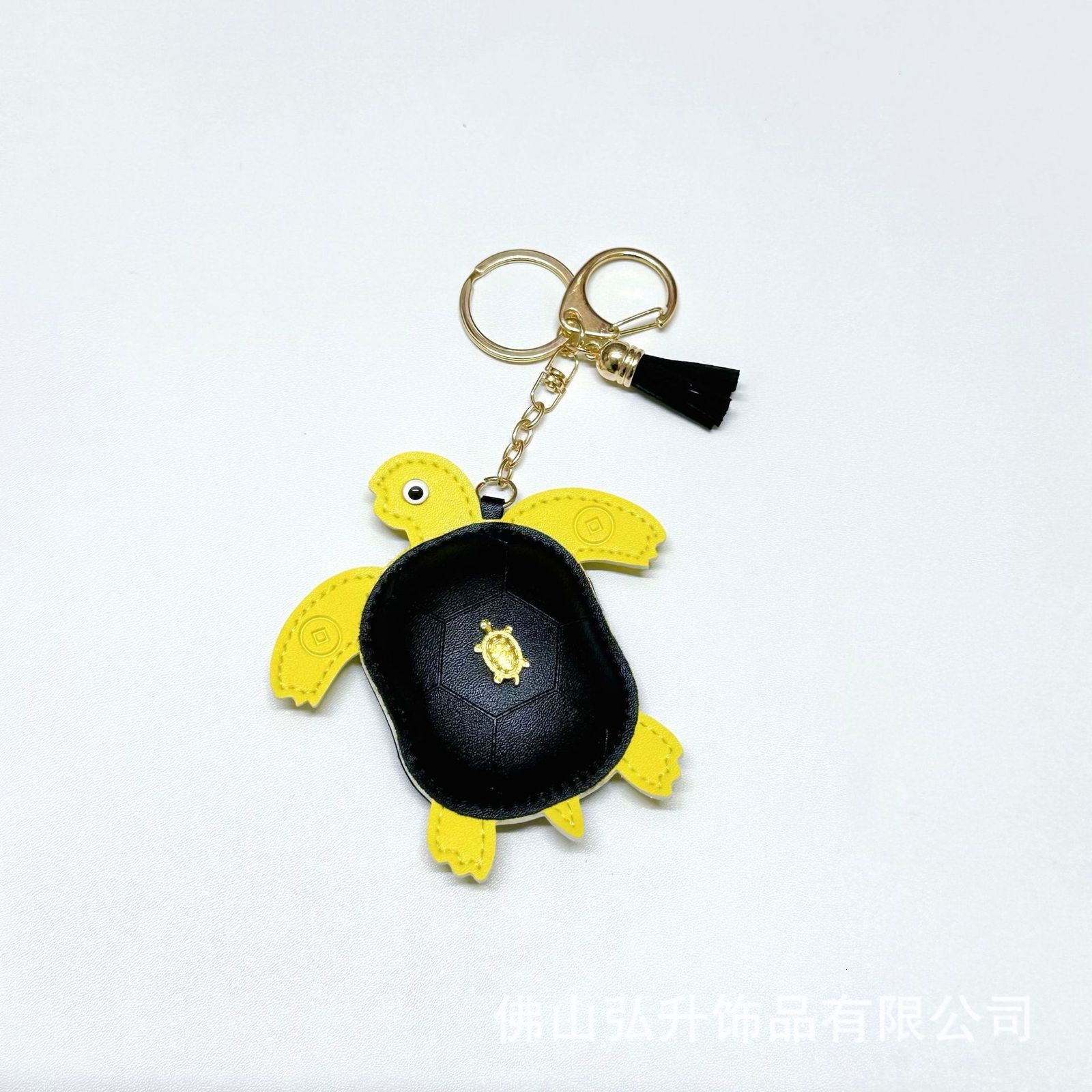 Turtle Leather Bag Pendant Internet Celebrity Same Style Tortoise Versatile Car Keychain Pendant TikTok Dopamine 250722