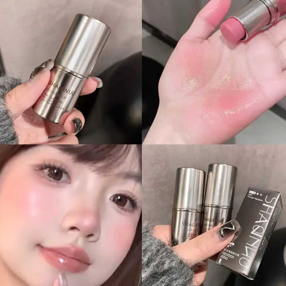 Wet And Bright Highlight Eye Shadow Highlighter Stick Outlines Natural Makeup Facial Brightening Korean Cosmetics W250722