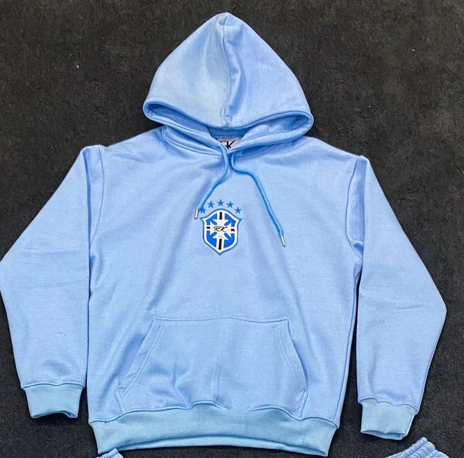 Football Brand Hoodie Embroidered Brazilian Sweatshirt American Trendy Brand Streetwear Y2k Designer Hoodie Jacket Tracksuit Men Polo Veste Coat Haruk