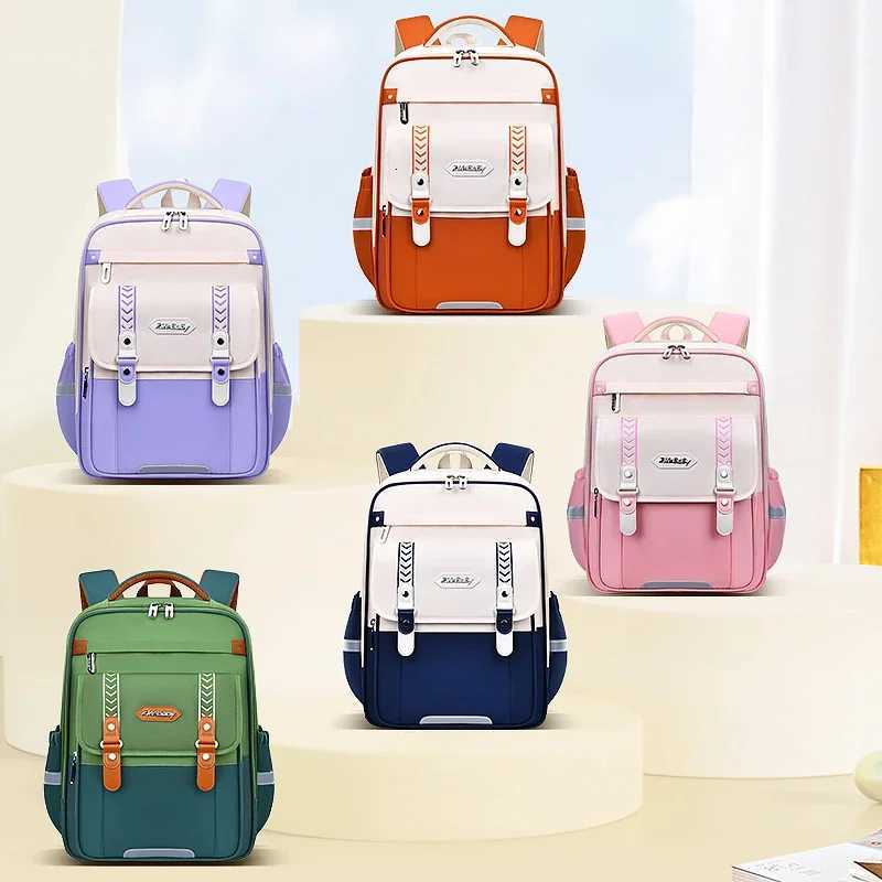 Waterproof Children School Bags Girls Boys Primary School Backpack Orthopedic Backpack Schoolbag Kids Book Bag Mochila Infantil Y250722
