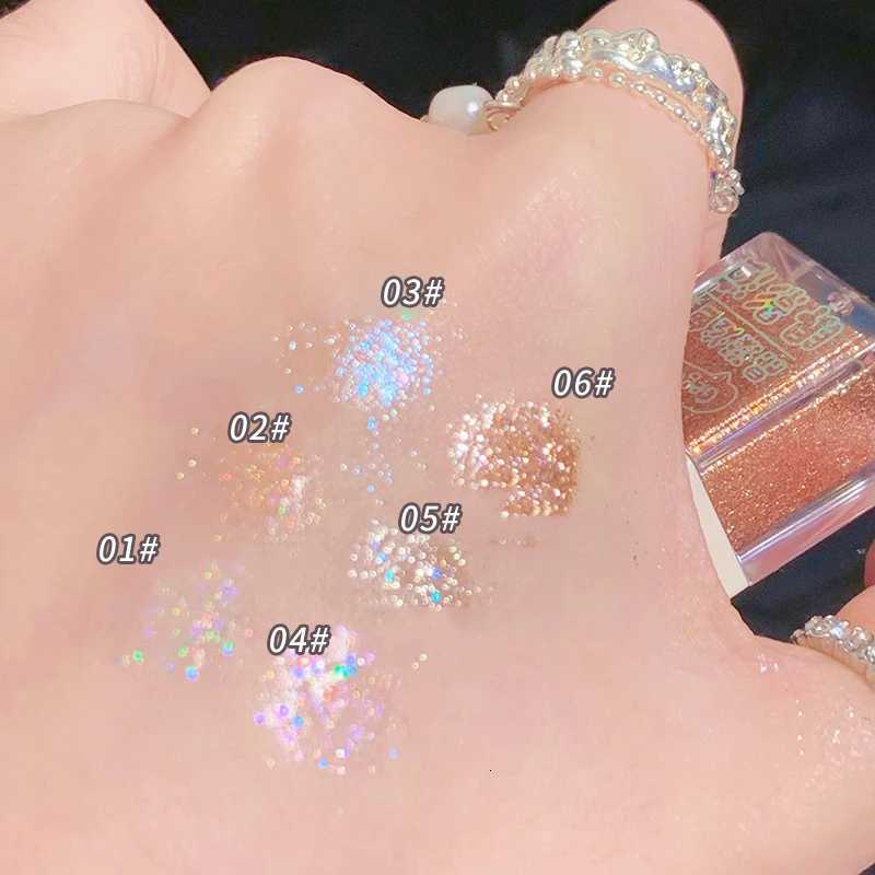 Liquid Eyeshadow Fine Glitter Super Glitter Eye Corner Brightening Highlight No Makeup Glitter Lying Silkworm W250722