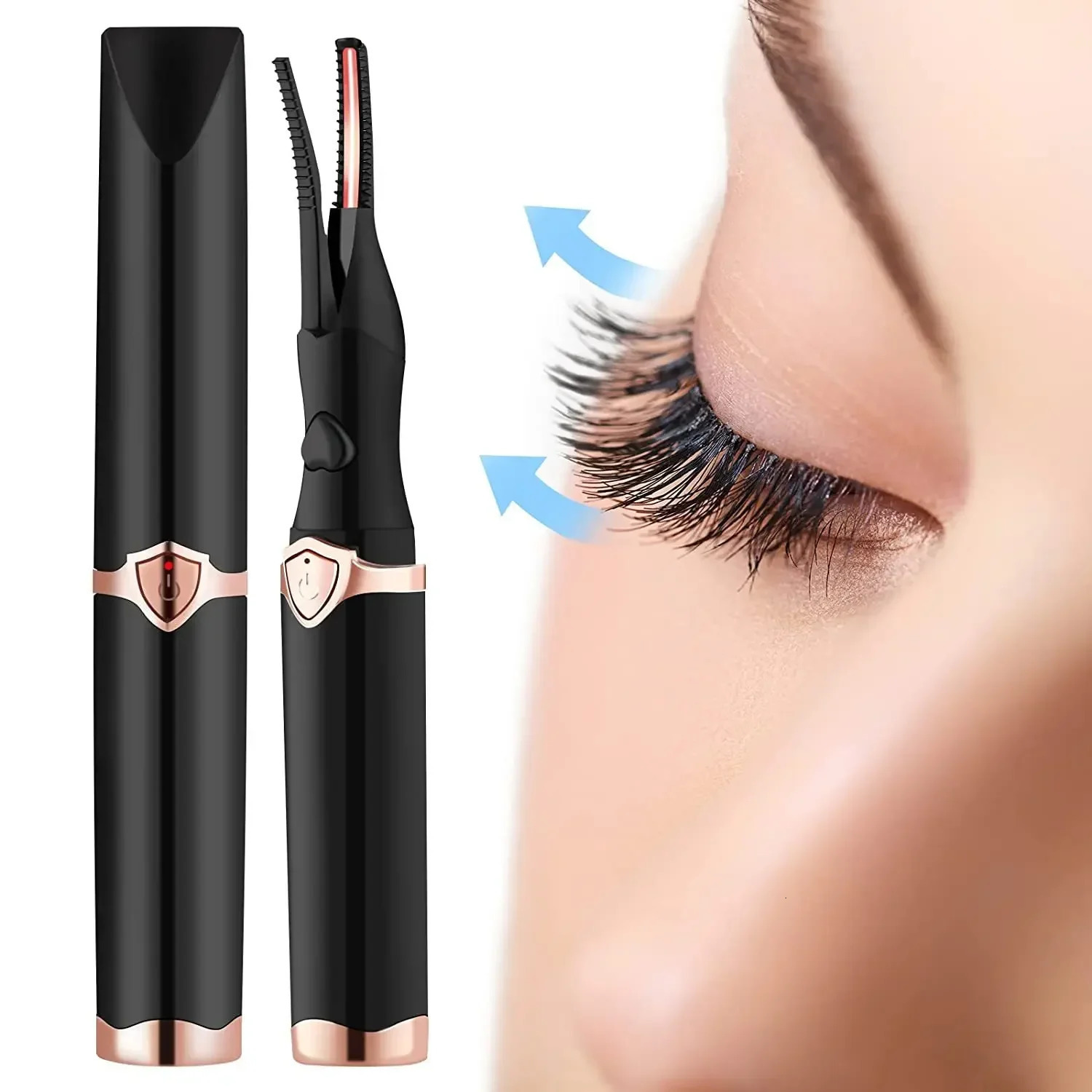 Naturally Curled Electric Eyelash Curler Intelligent Temperature Control Styling Make Up Eyelashes Curl Lasting Lash Curler Tool 250716