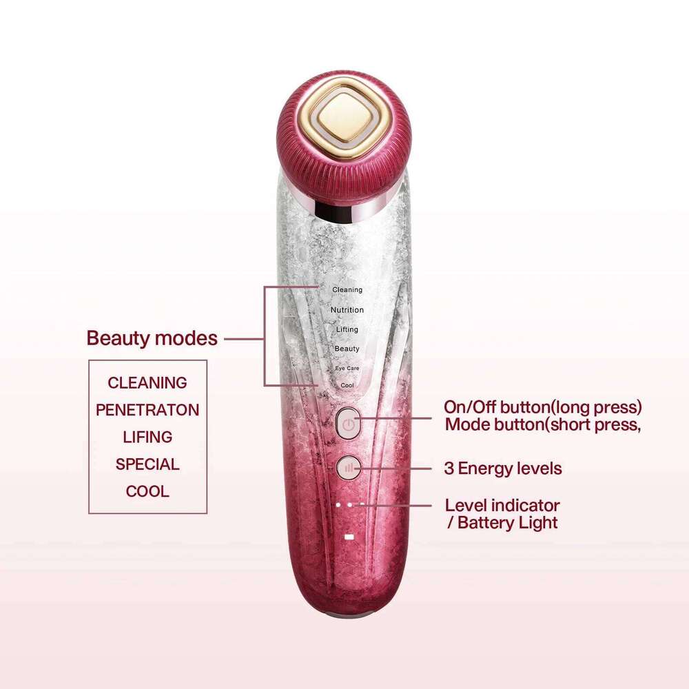 Skin Care USB Rechargeable Multifunctional Neck Facial Beauty Device for Women And Men Face Massager Tool