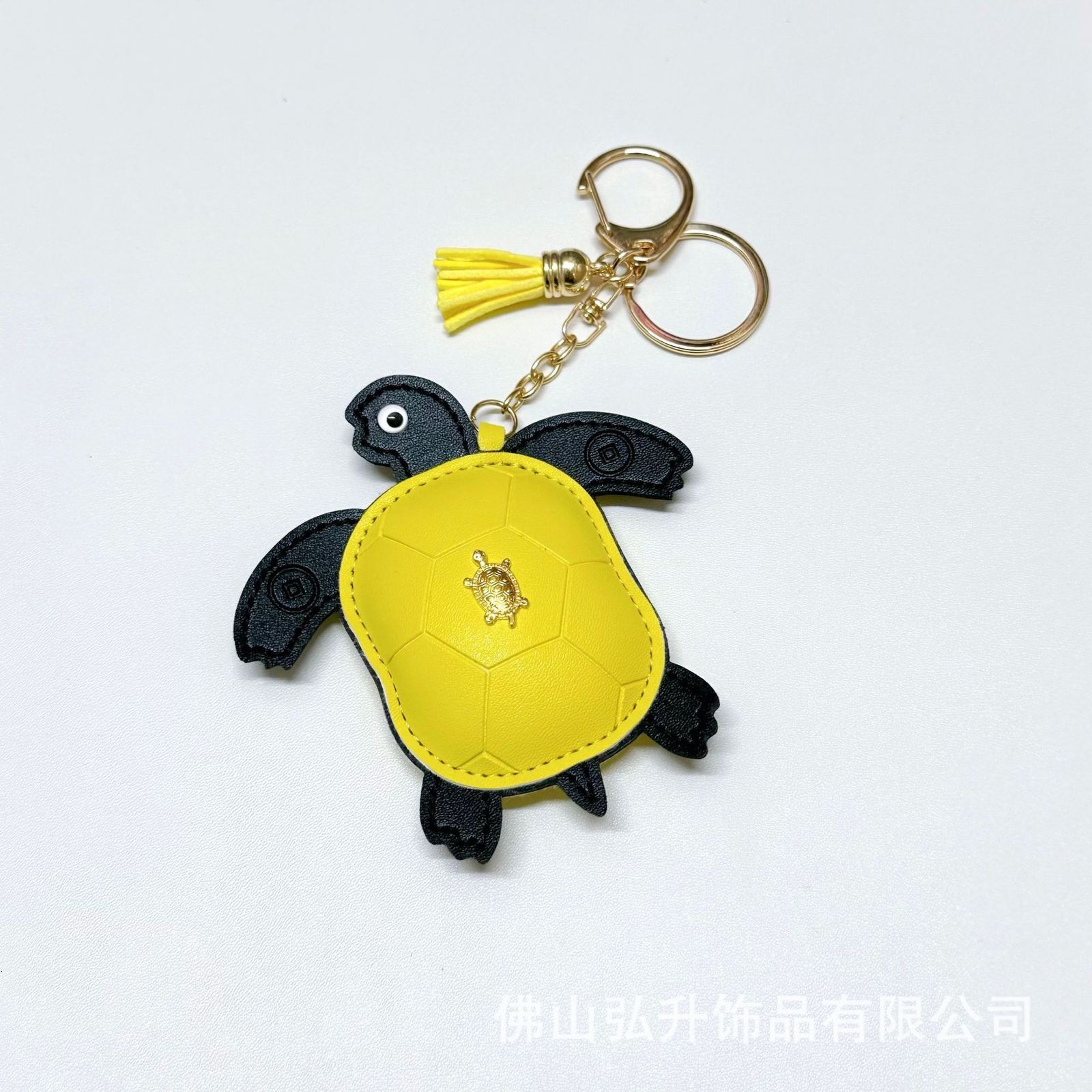 Turtle Leather Bag Pendant Internet Celebrity Same Style Tortoise Versatile Car Keychain Pendant TikTok Dopamine 250722