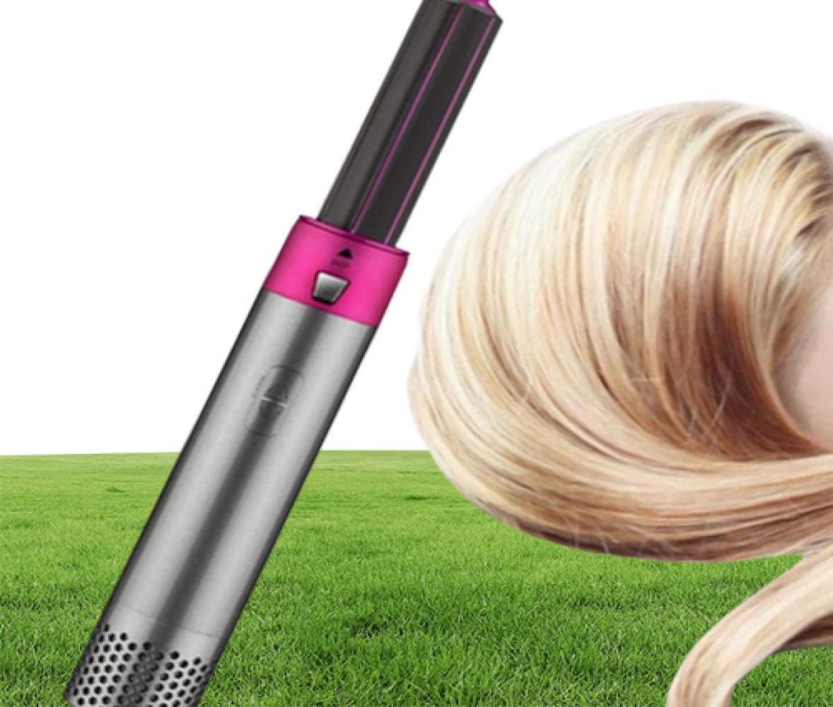 5 In 1 Electric Hair Dryer Negative Ion Straightener Brush Blow Air Hair Comb Wrap Curling Wand Detachable Kit9616136
