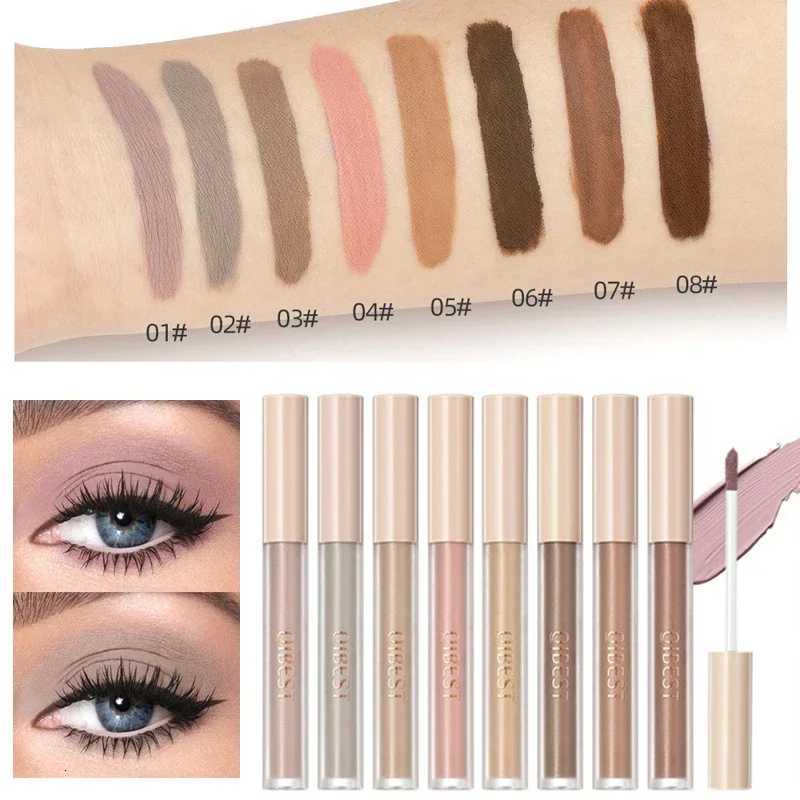 Matte Liquid Eyeshadow Cream Smooth Nude Eye Makeup Long Lasting Waterproof Eyeshadow Stick B Dual Purpose Contour Shadow W250722