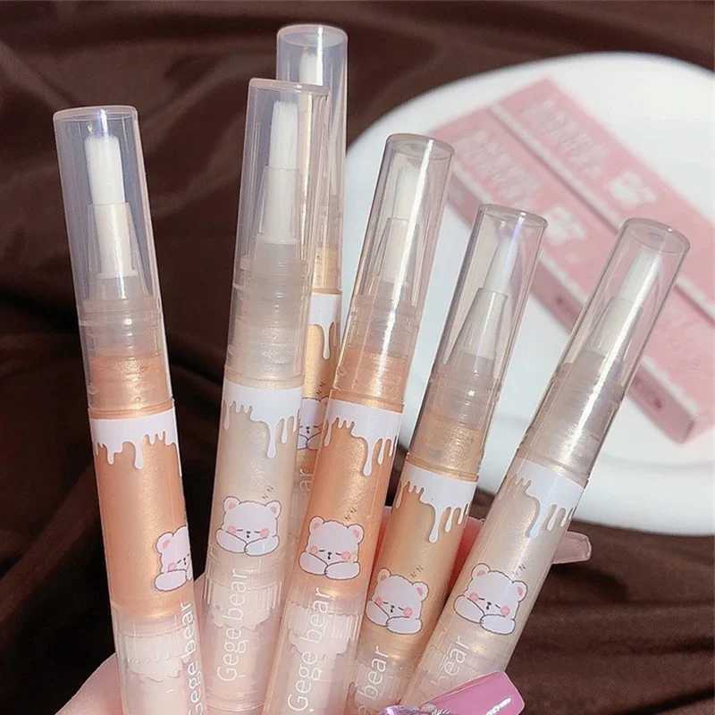 Waterproof Shiny Diamond Highlight Pen Eye Makeup Highlighter Long Lasting White Brighten Silkworm Shadow Liquid Highlight W250722