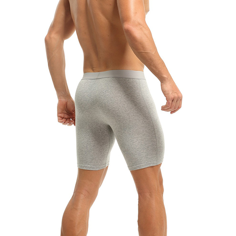 Running anti-friction crotch five-inch pants, cross-border sports underwear, men's wholesale, summer flat-cut plus-size men's underwear, pur