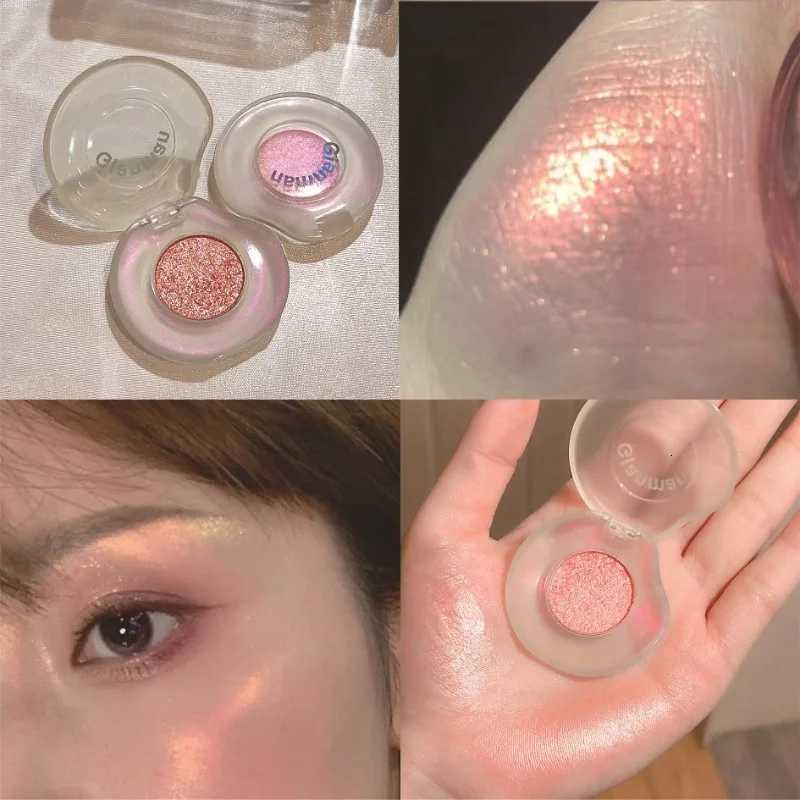 Diamond Monochrome Highlighter Contouring Palette Fine Flash Brighten Eyeshadow Orange Silver Natural Eye Shadow Makeup Cosmetic W250722