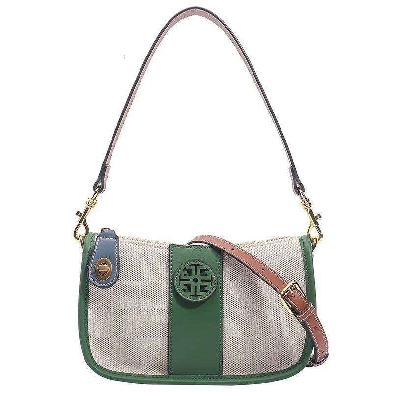 New Fashion Casual Armpit Light Trendy Canvas Messenger BagShoulder Bag Womens Handbag