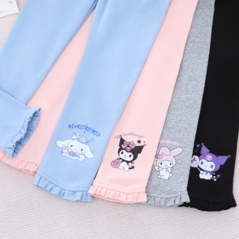 DISNEY Frozen Elsa princess kids designer clothes Children's clothes Girl leggings autumn children clothes long pants elastic pants inner and out