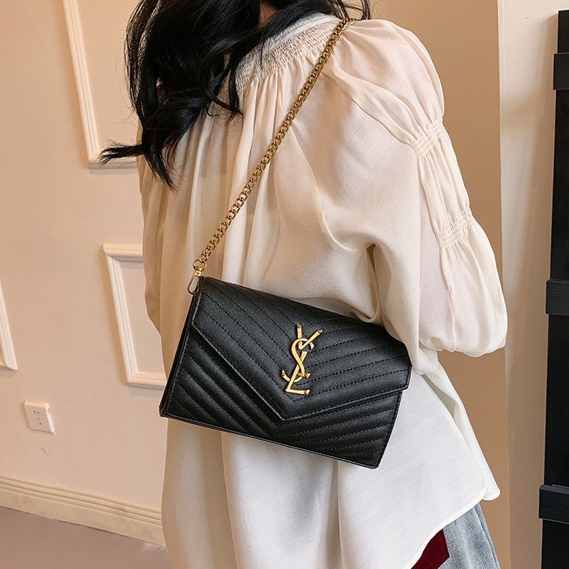 Designer Bag Luxury Camera Bag Shaped Shoulder Bag Women's Cross Body Envelope Messenger Handbag Premium Black Calfskin