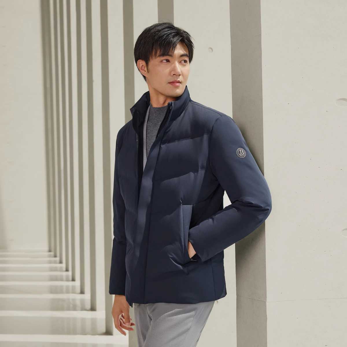 90% down jacket for men by BOSIDENG Winter Jacket Duck Down Jacket thick warm outerwear Puffer Jacket W250722