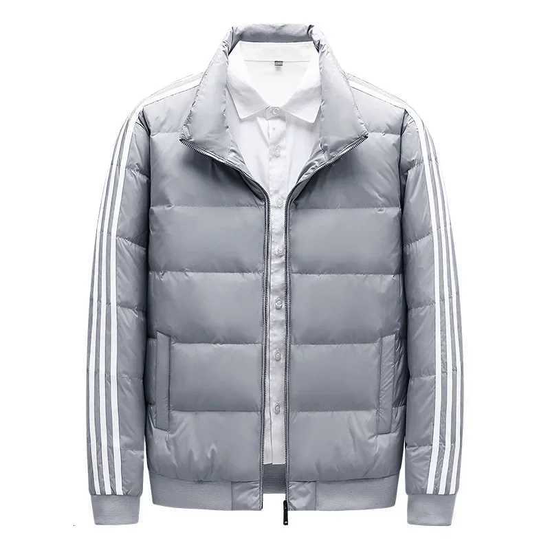 2023 High-End Three-Piece Fashionable Stand Collar Slims Smooths Your Silhouette Down Jacket For Men Warm Duck Feather Warm Jacket W250722