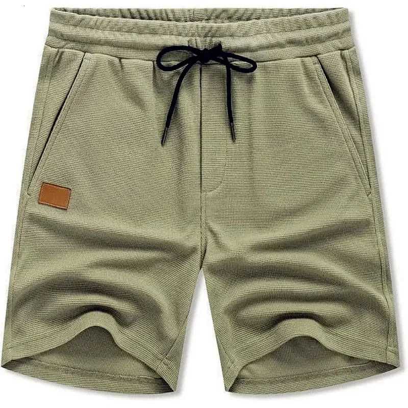 2024 Summer Men Casual shorts sport Shorts pure color Breathable outdoors jogging Fitness training short pants Mens sweatpants Y2508141
