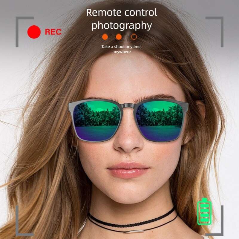 Designer brand AI voice sunglasses driving calls music smart bluetooth multilingual translation universal