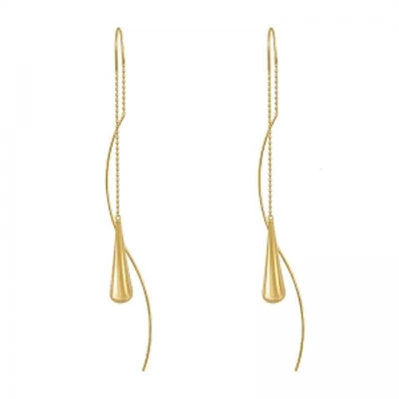 Fashion Simple Water Drop Design Earrings Ear Line For Women 2022 Exquisite Tassel Earrings Jewelry Friend GiftXJ250722