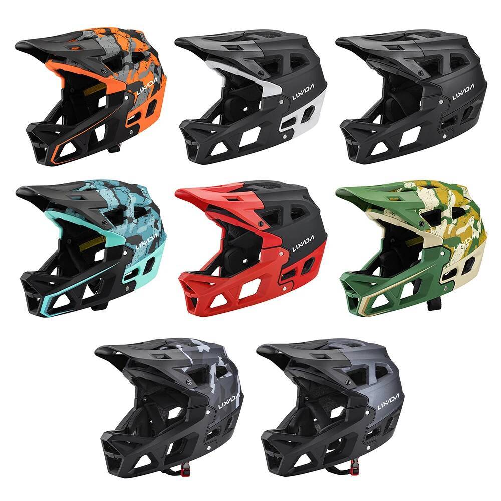 Full Face Adult Racing Downhill MTB Helmet For Mountain Bike