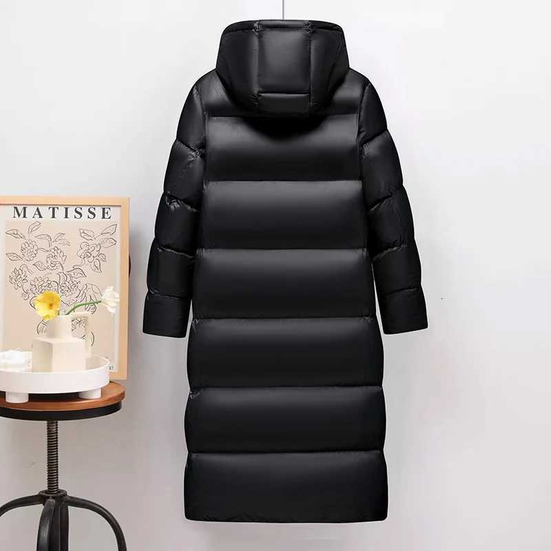 Long Waterproof Warm Jacket For Men White Goose Down Puffer Coats Winter Warm Heated Parka Luxury Puffer Windbreaker W250722