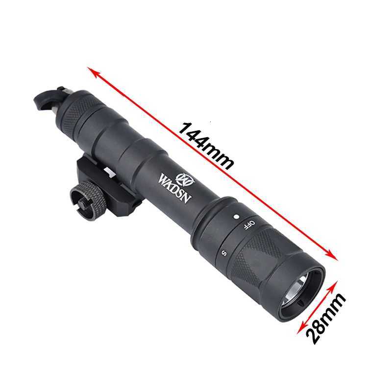WADSN Airsoft M600 M600W SF Flashlight Tactical Gun Light Strobe Weapon Light SF M600W Rifle Lamp Dual-Function Remote Switch W250722